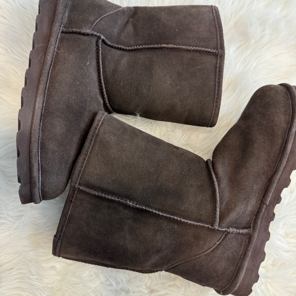 NEW❗️BearPaw Elle Short 1959W Women's Winter Boots - Dark Brown“Earth” size 11 - Picture 5 of 8
